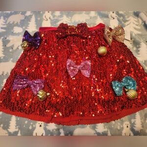 Love On A Hanger Christmas Skirt